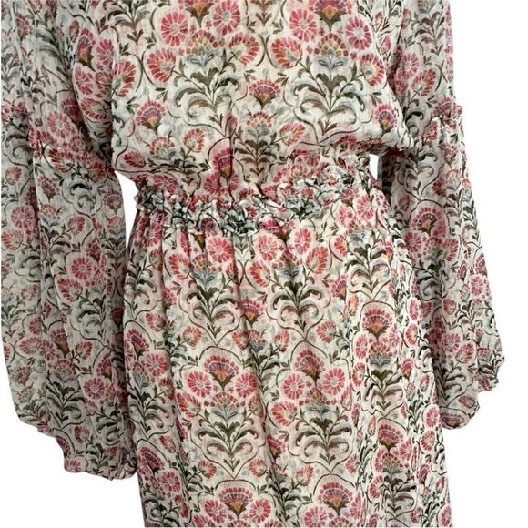 Misa Los Angeles Amata Floral Long Sleeve Dress | Size XL - Picture 4 of 11